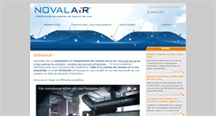 Desktop Screenshot of novalair.com